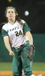 Junior Cara Goodwin boasts the 12th-best ERA in the league with a 3.47 ERA.