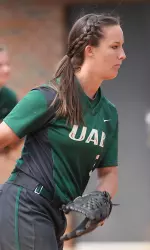 Megan Smith earned her first save of the season as the Blazers top Louisiana Tech, 7-6, in game two of Saturday's doubleheader.