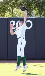 Junior JoJo Fallen went 1-for-3 at the plate with a first-inning single.