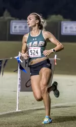 Hannah Coffin finished 17th overall and led the Blazers with a personal record time.