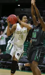 Kara Rawls ignited the Blazers offense, tallying a career-best 15 points.