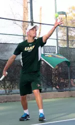 Freshman Tim Dollman secured the UAB win on court one.