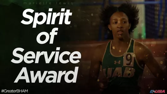 Marielle Lewis spirit of service award