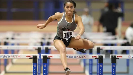 Brittany Floyd hurdle