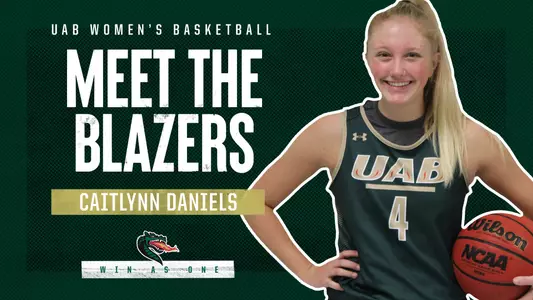 Meet the Blazers: Caitlynn Daniels