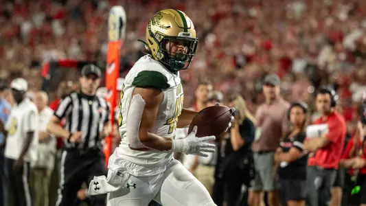 UAB tight end Bryce Damous (48) during a game against Georgia on Dooley Field at Sanford Stadium in Athens, Ga., on Saturday, Sept. 23, 2023. (photo by Rob Davis)