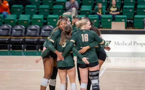 Volleyball huddle