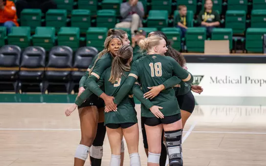 Volleyball huddle