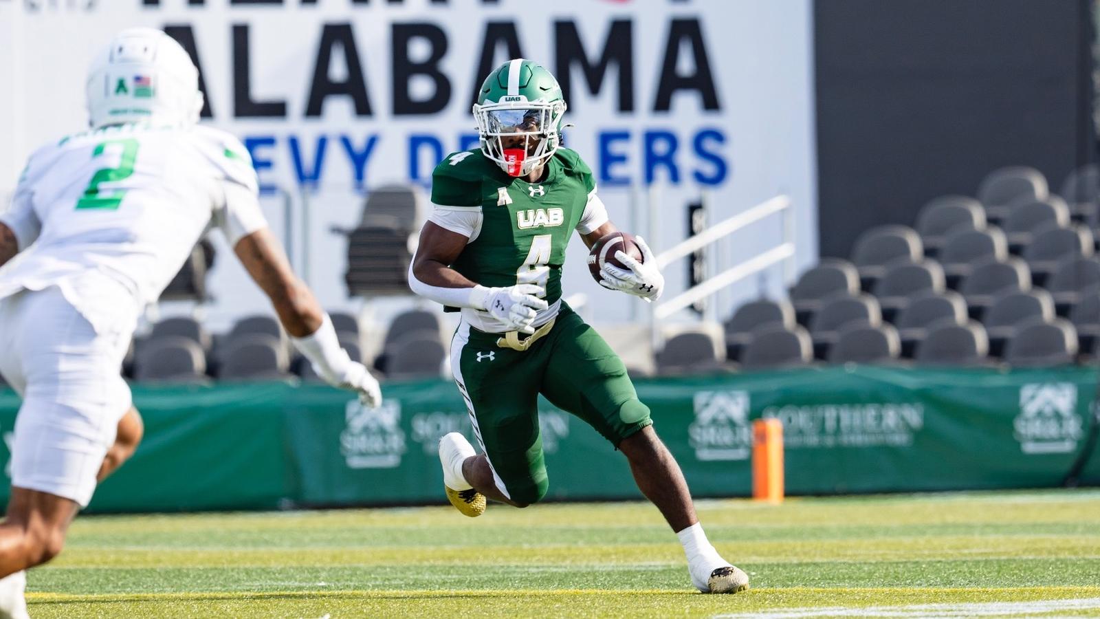Myles Cook UAB Suffers 53-24 Home Loss to North Texas - UAB Athletics