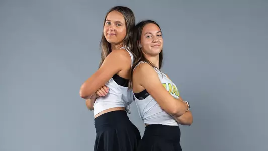Enya Ratkic and Kristyna Damaskova