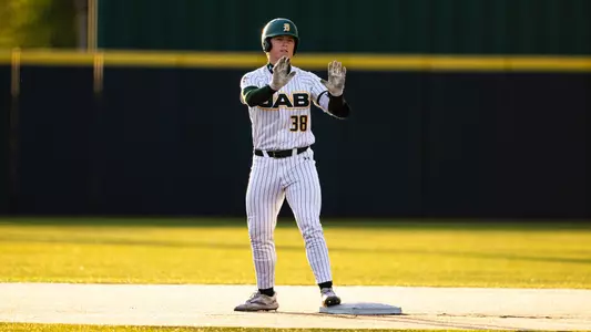 BIRMINGHAM, AL - April 08, 2025 - The UAB Blazers took on the Mississippi State Bulldogs at Young Memorial Field.
Mississippi State took an early 2-0 lead in the first and defeated UAB 8-3.
Photo By Parker S. Freedman Photography