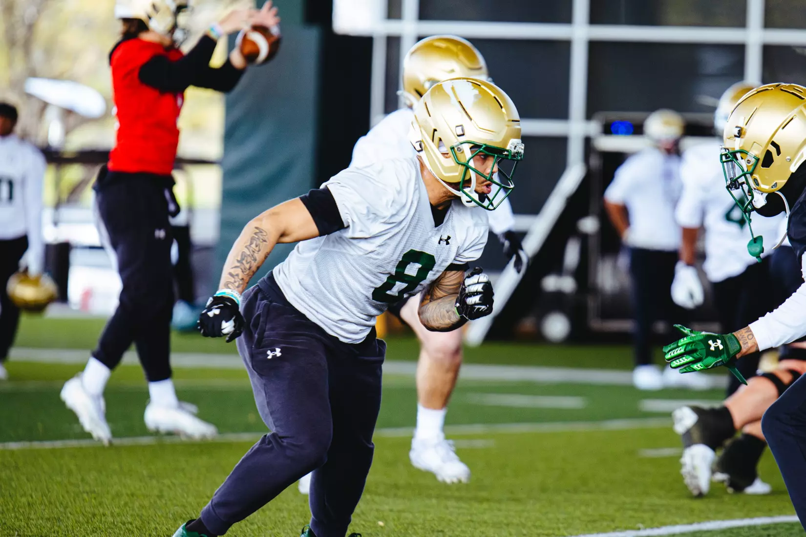 Kaleb Brown - UAB Spring Practice
