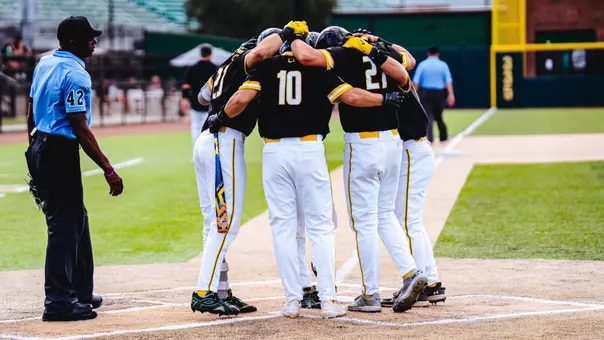 Team home run celebration