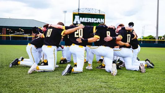 Baseball Team huddle