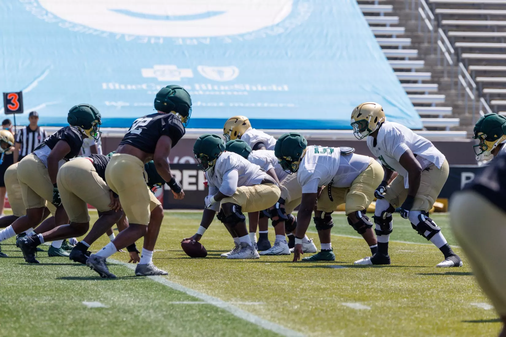 FB Fall Camp Scrimmage #1