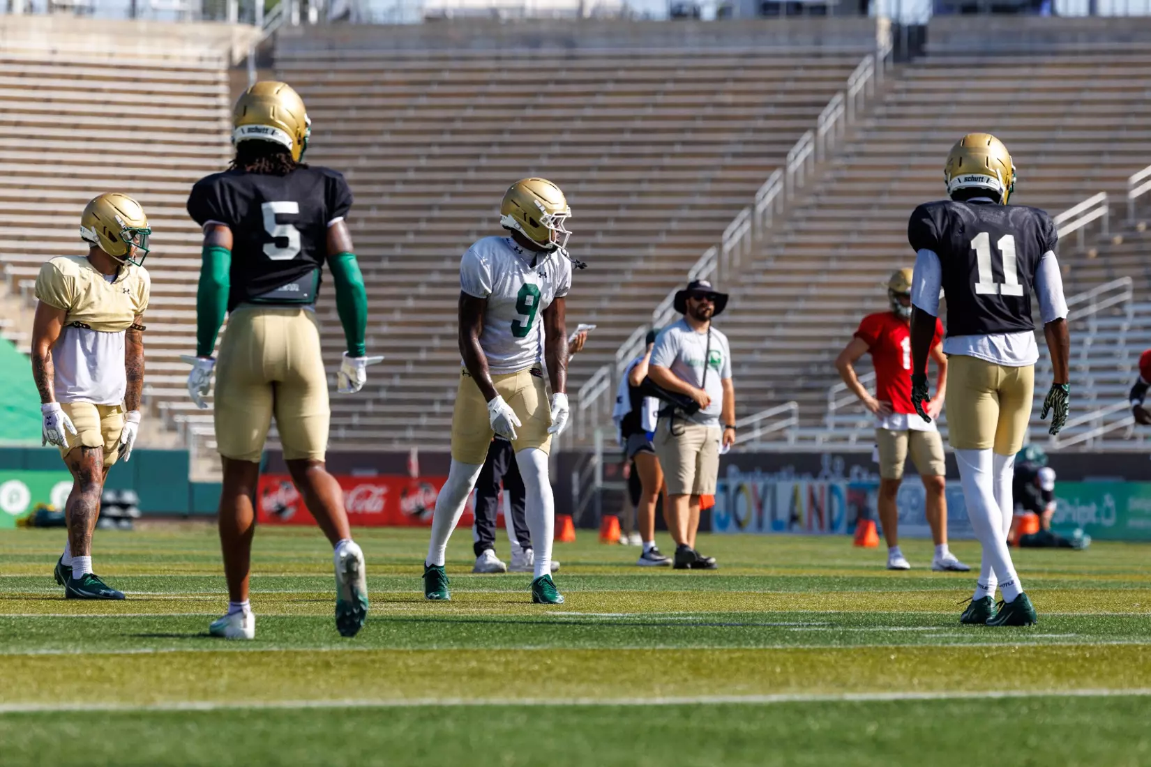 FB Fall Camp Scrimmage #1: AJ Johnson