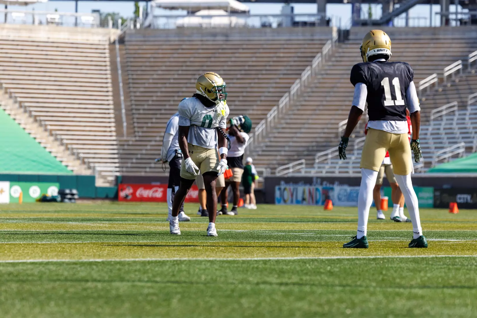 FB Fall Camp Scrimmage #1: Ty Mims