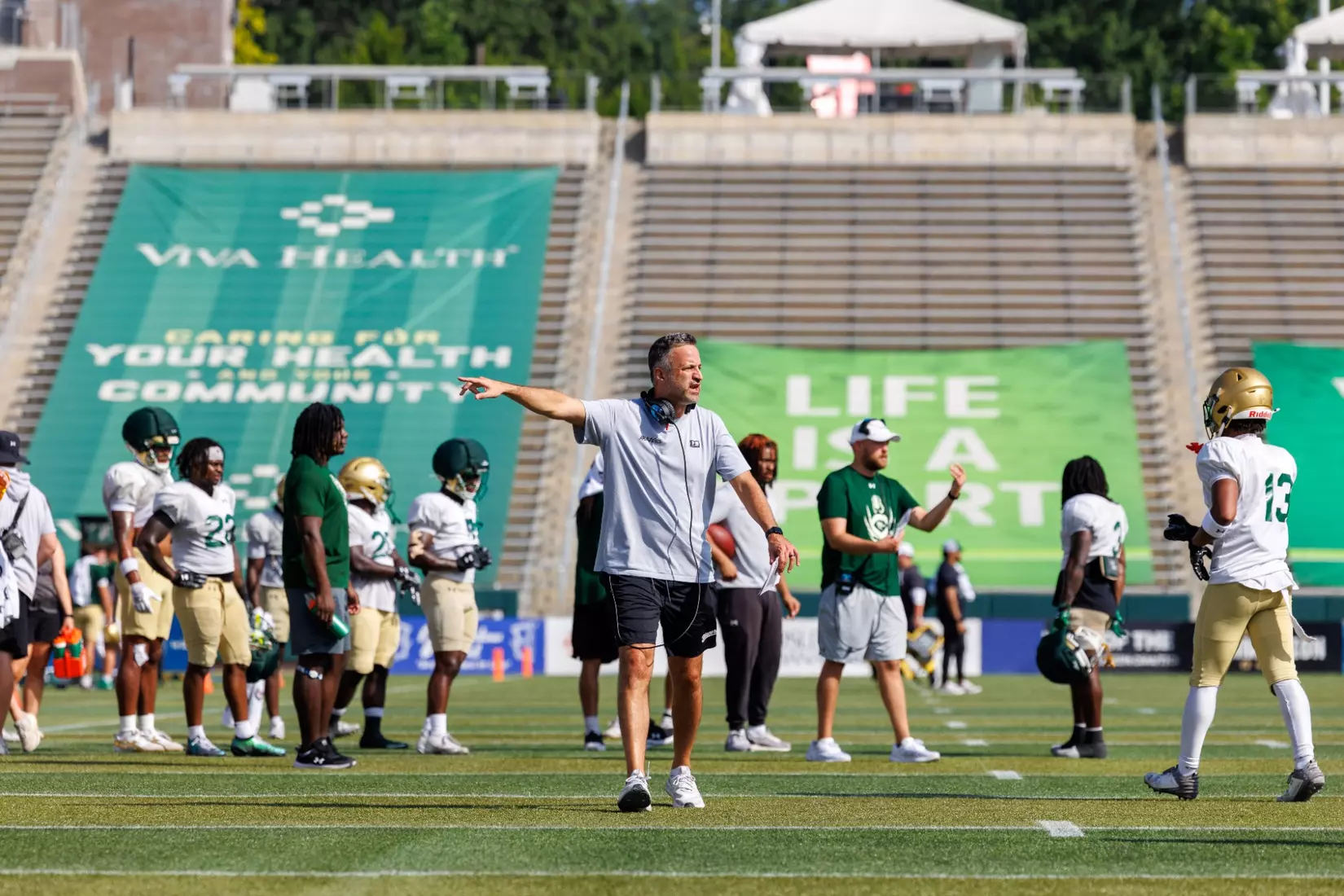 FB Fall Camp Scrimmage #1: Kevin Garver