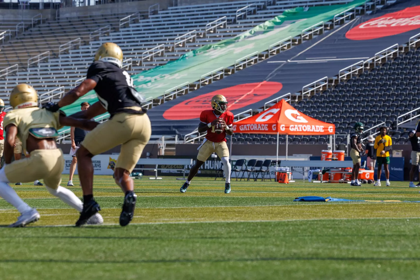 FB Fall Camp Scrimmage #1: Nate Rogers