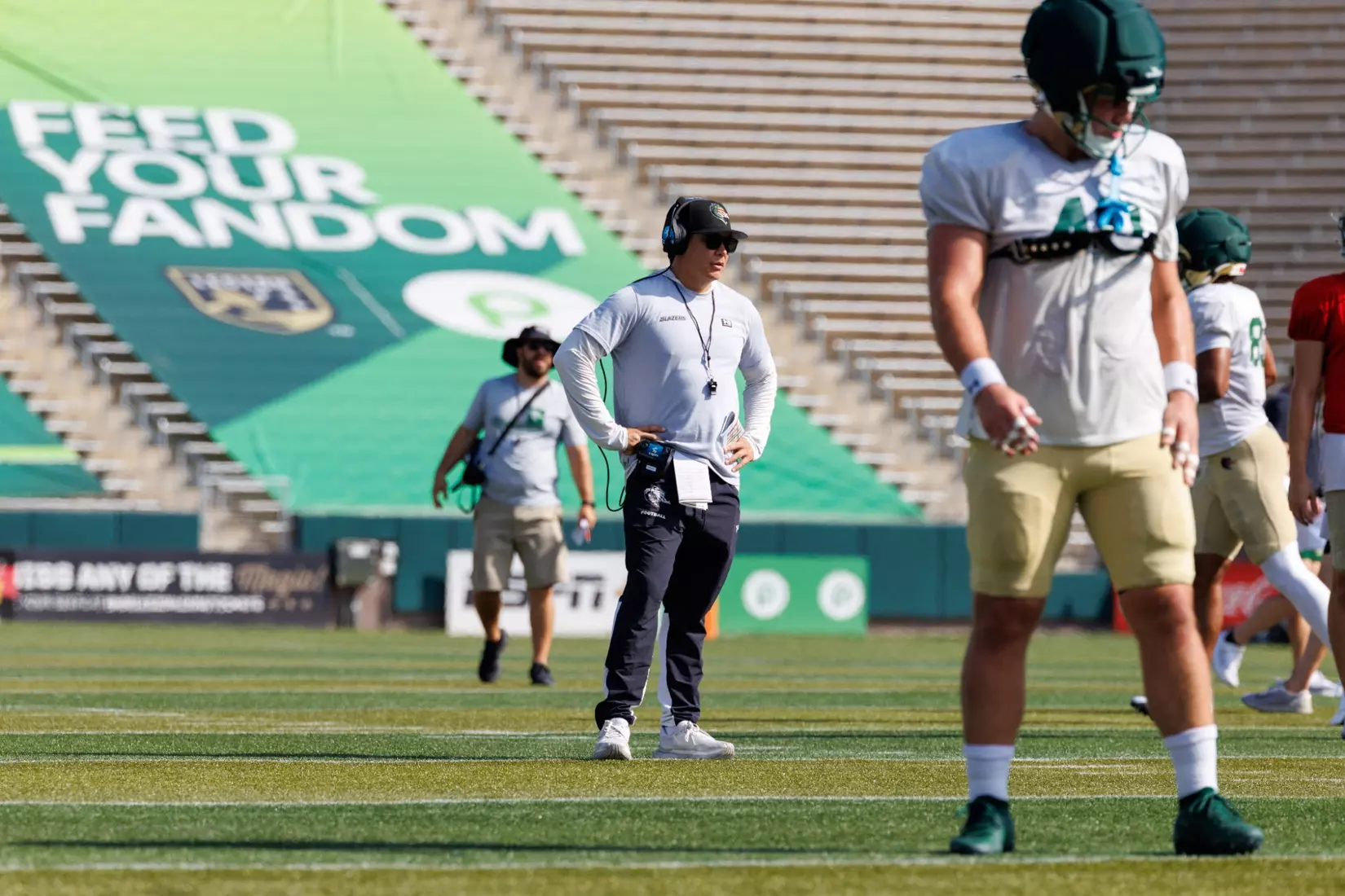 FB Fall Camp Scrimmage #1: Danny Mitchell