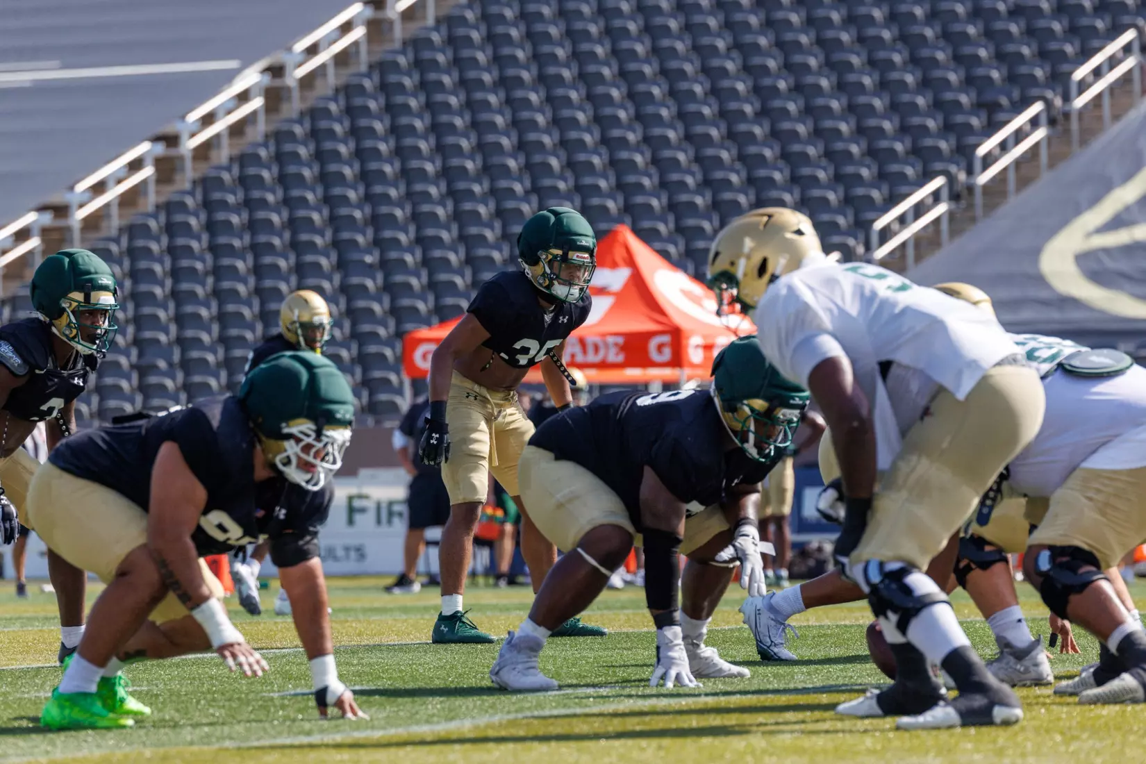 FB Fall Camp Scrimmage #1: Muaaz Byard