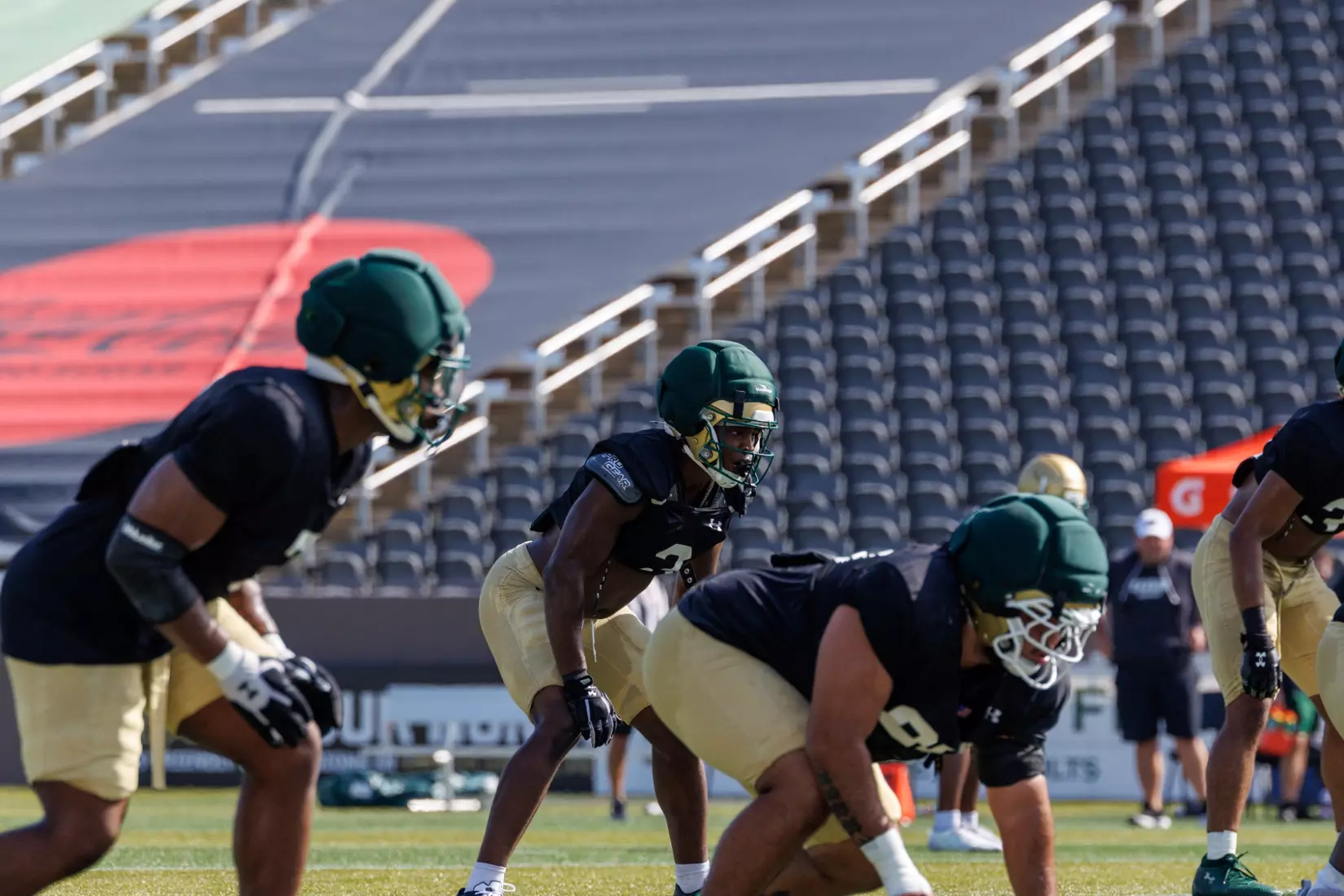 FB Fall Camp Scrimmage #1: Ike Esonwune