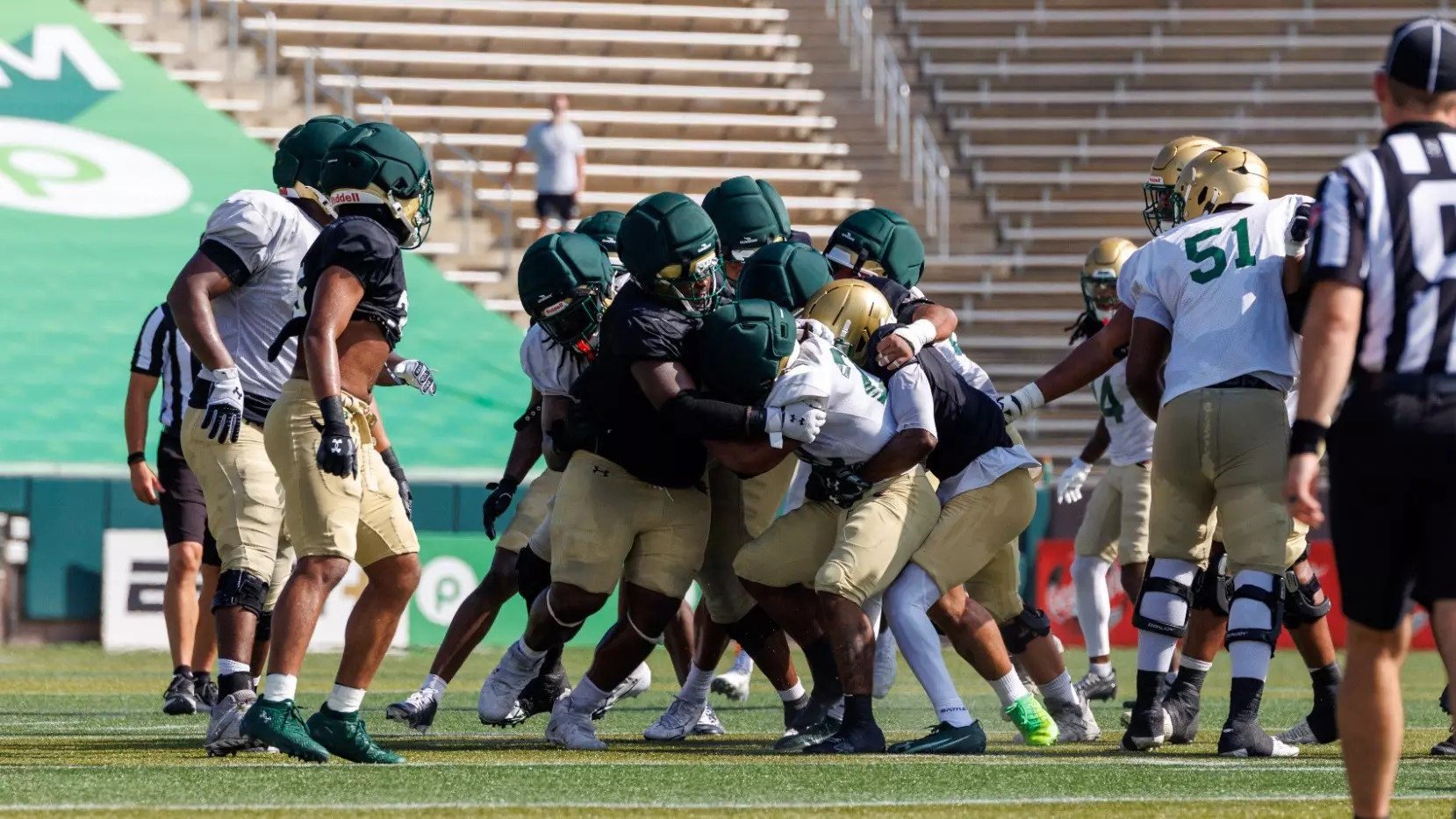 FB Fall Camp Scrimmage #1