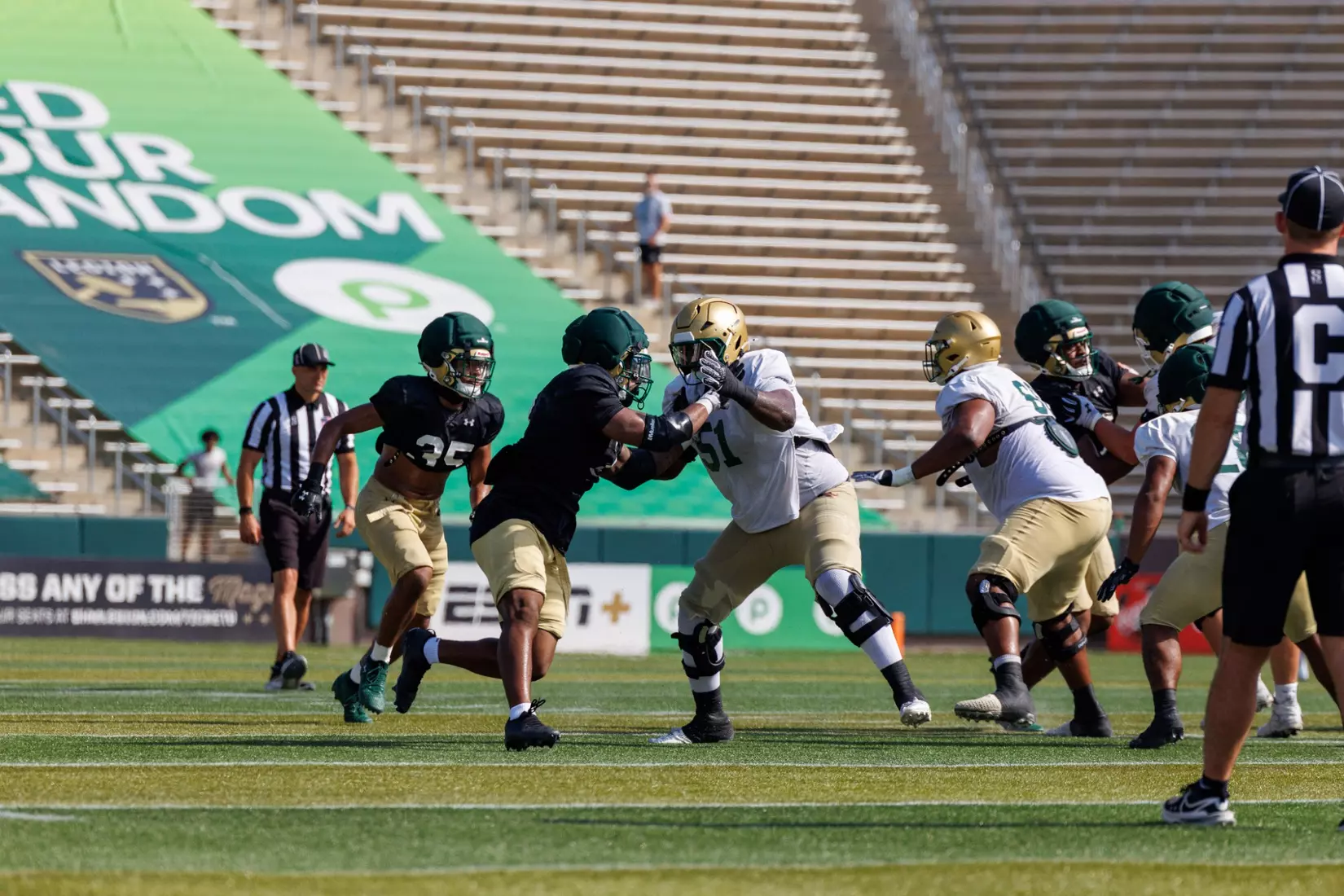 FB Fall Camp Scrimmage #1: Payton Kirkland