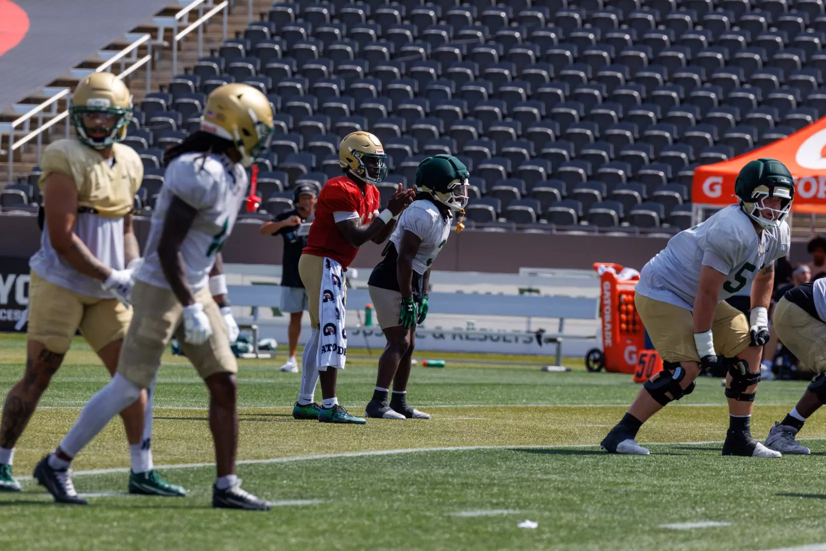 FB Fall Camp Scrimmage #1: Nate Rogers/Bam McReynolds