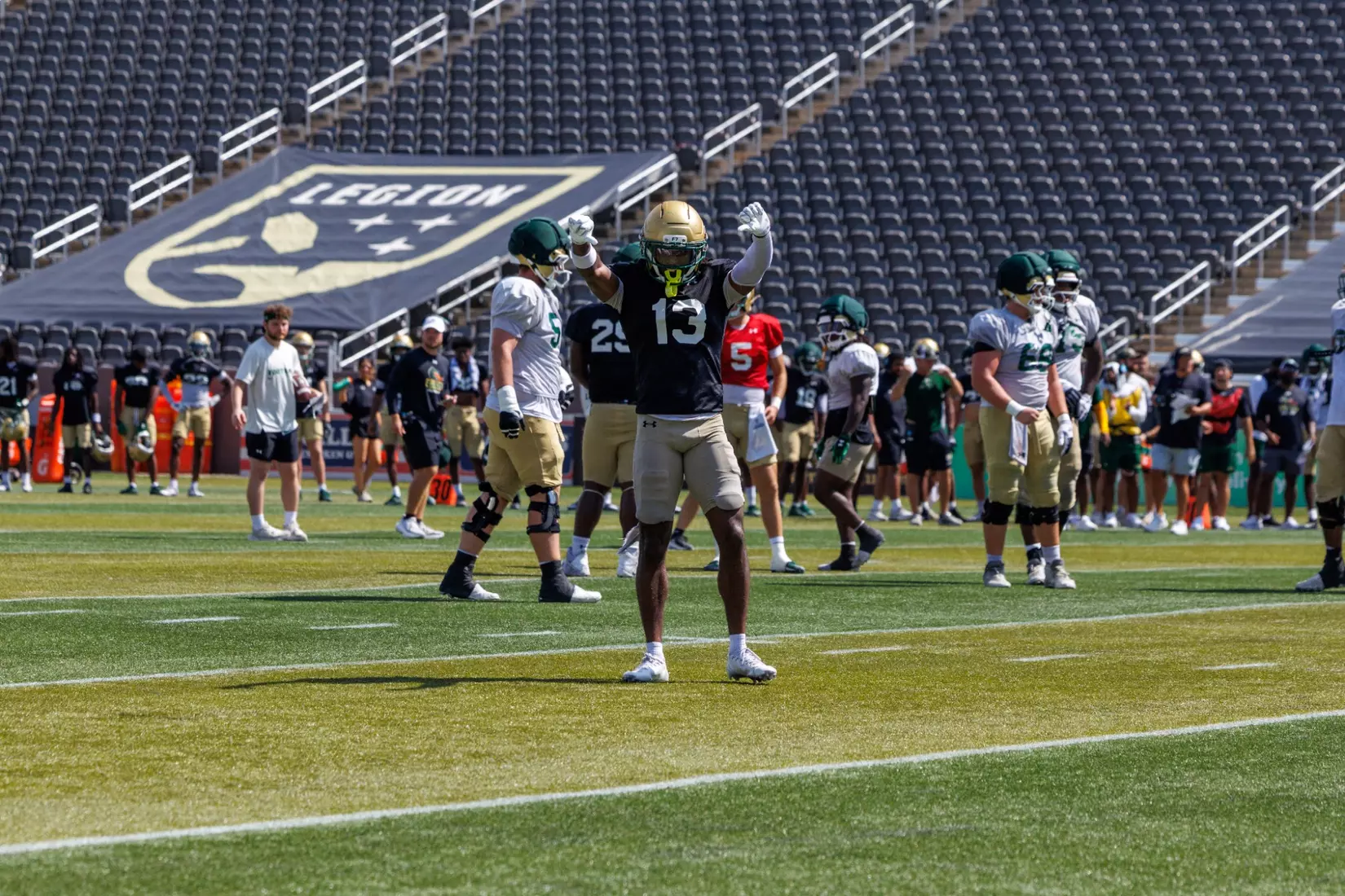 FB Fall Camp Scrimmage #1: Jeremiah Jordan