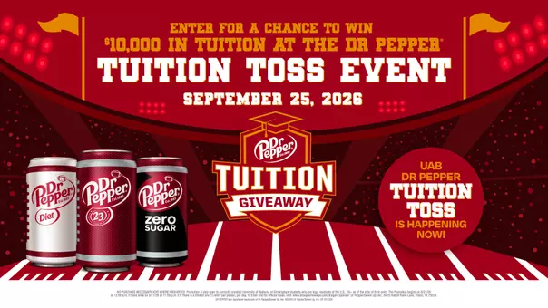 Dr Pepper Tuition Toss