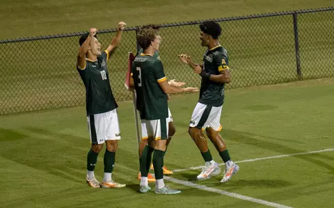 Soccer celebration