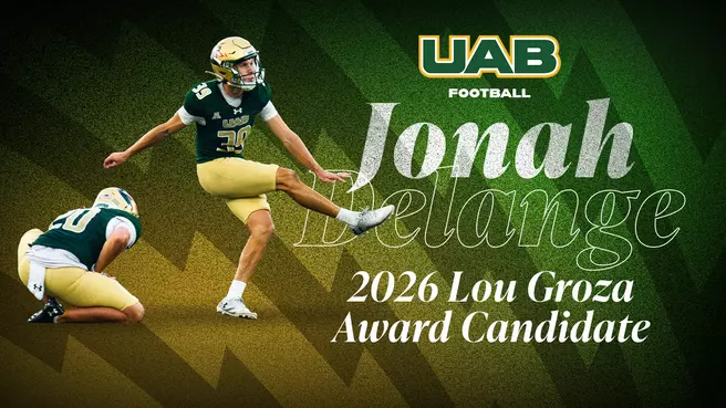Jonah Delange | 2026 Lou Groza Award Candidate