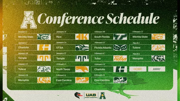 WBB Conference Schedule