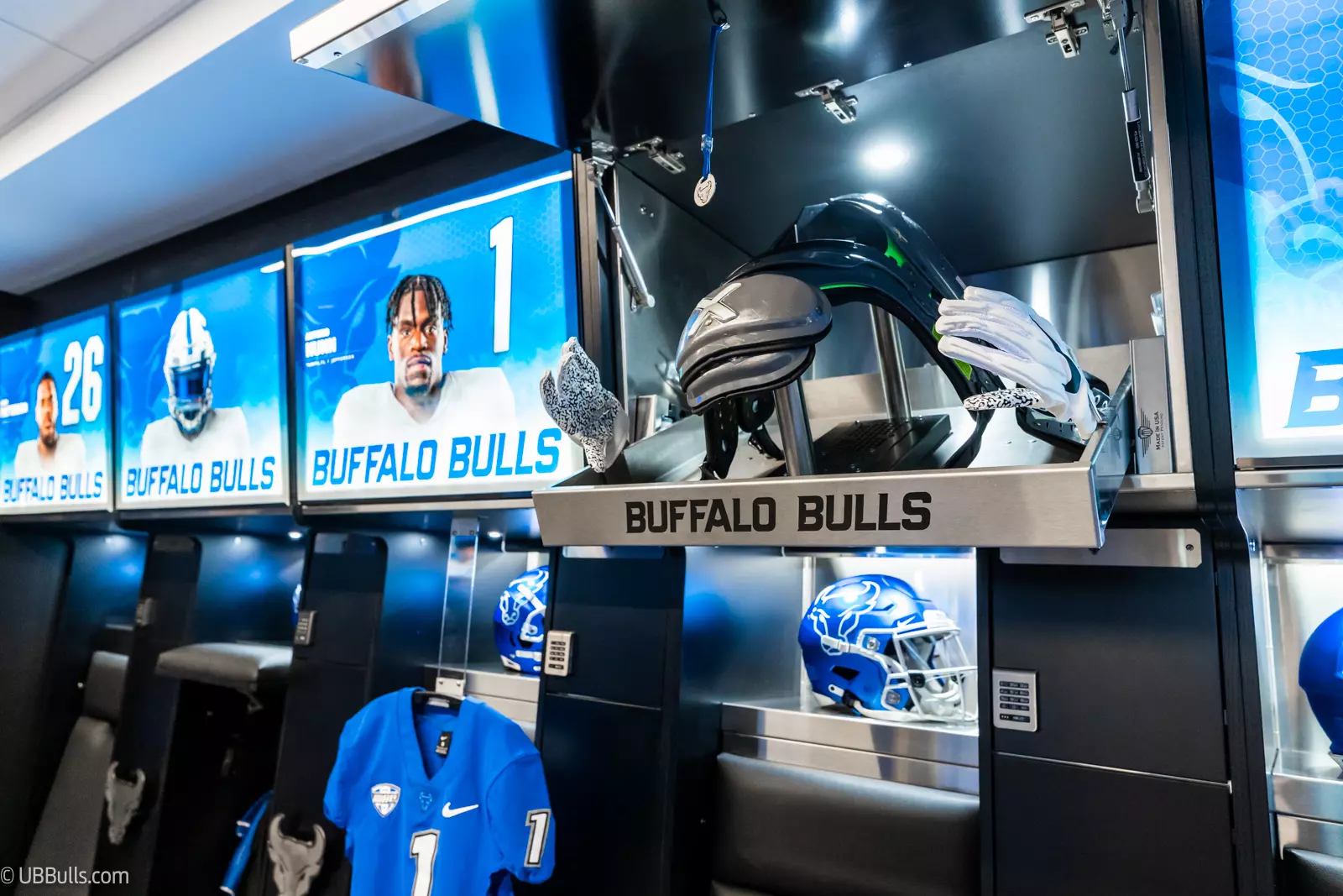 New Football Locker Room