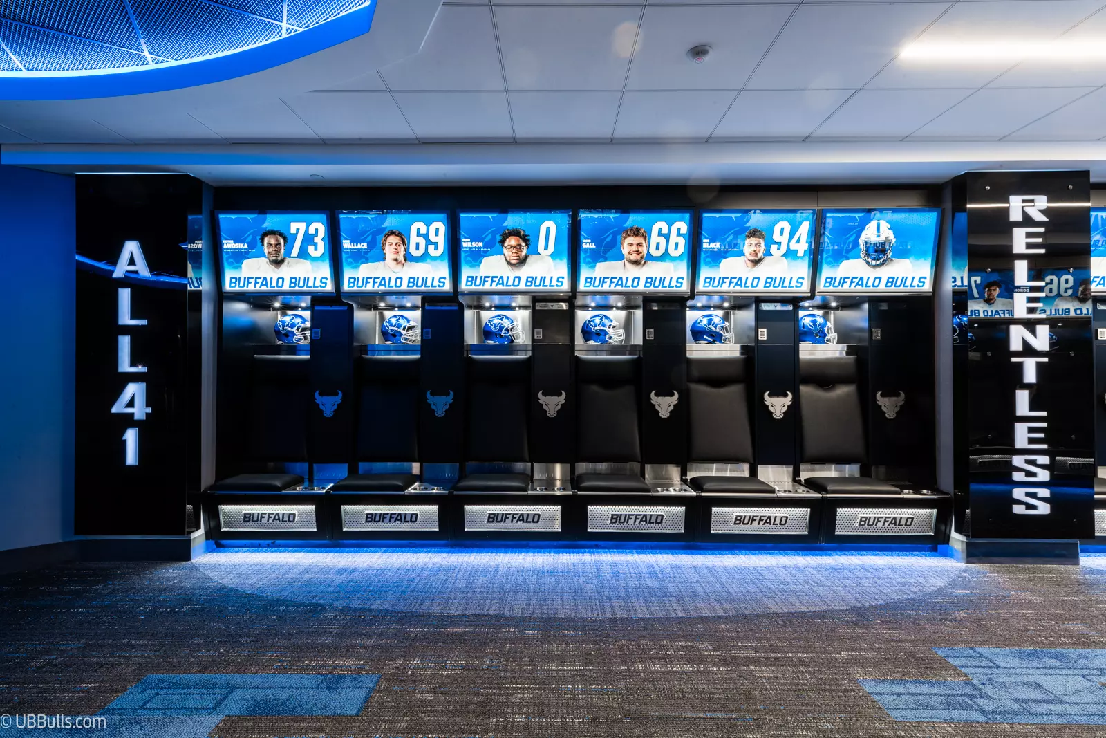 New Football Locker Room