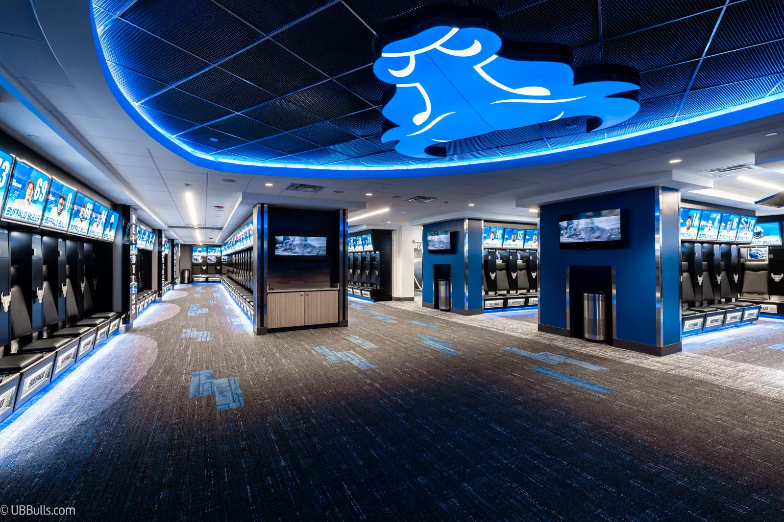 New Football Locker Room