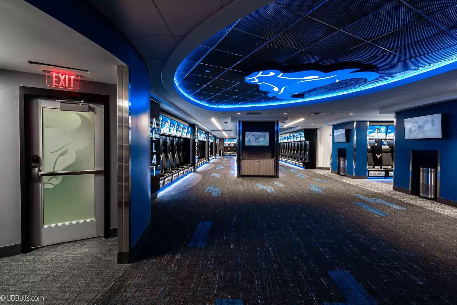 New Football Locker Room