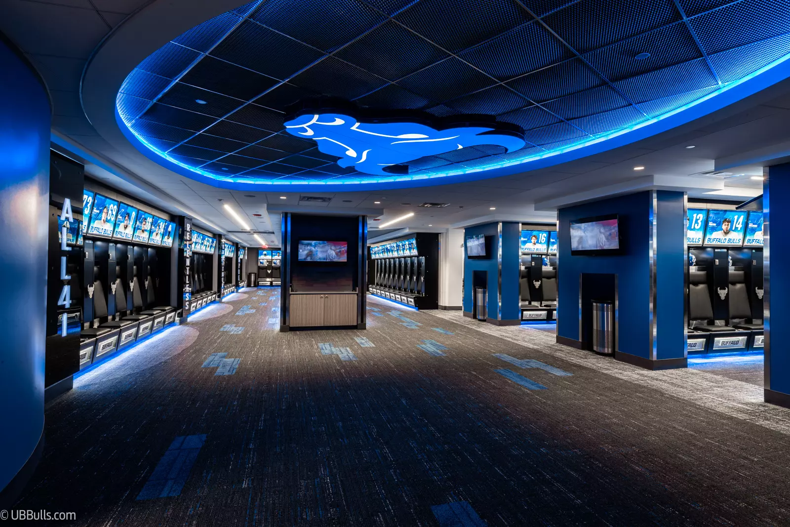 New Football Locker Room