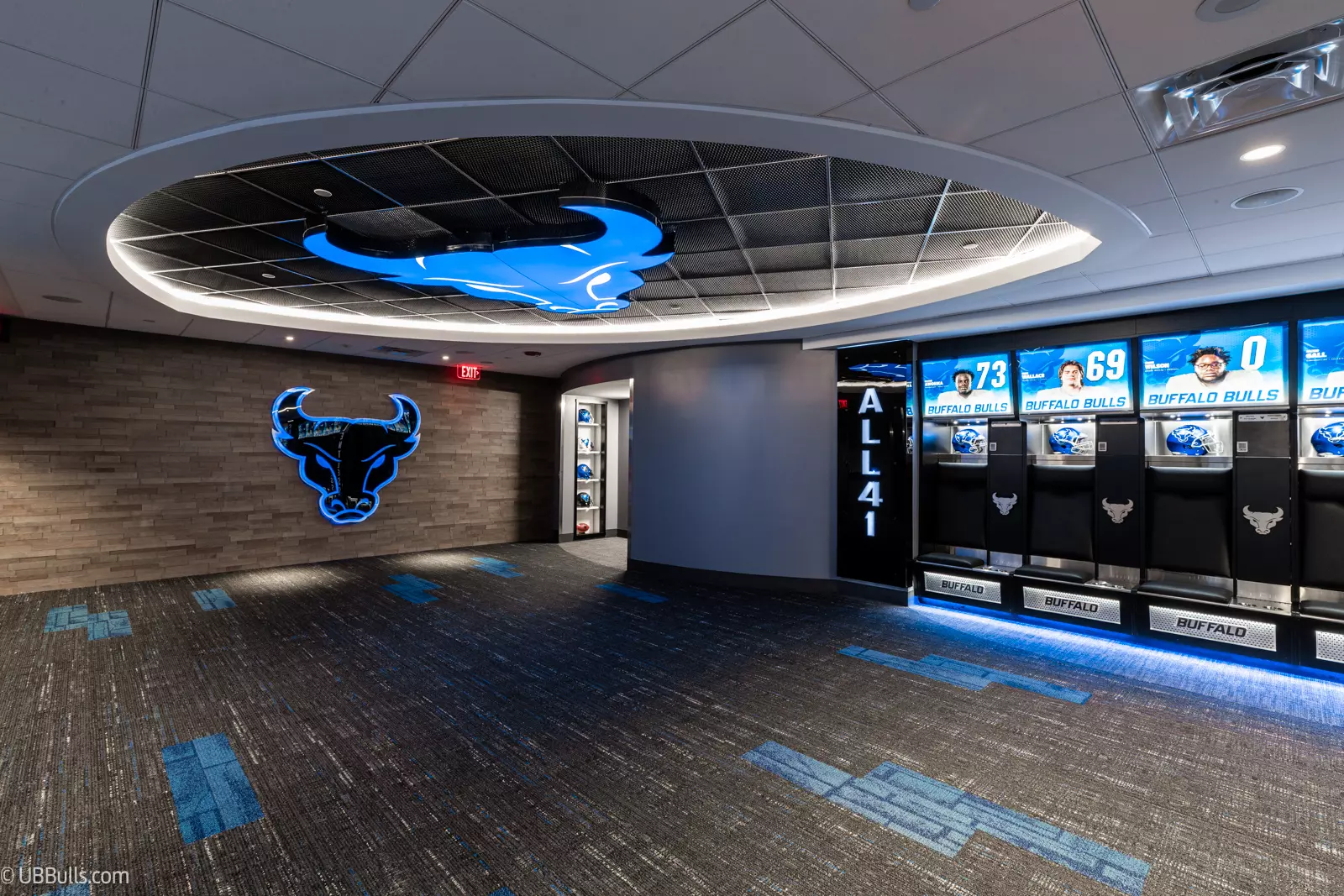 New Football Locker Room