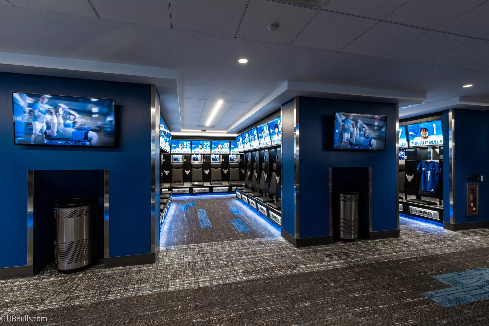 New Football Locker Room
