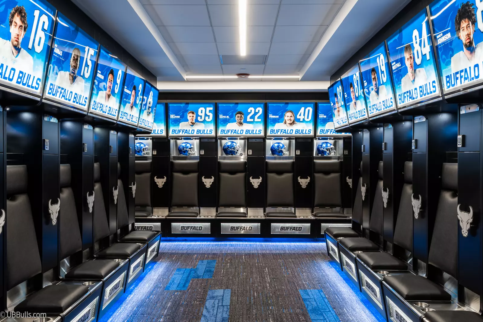 New Football Locker Room