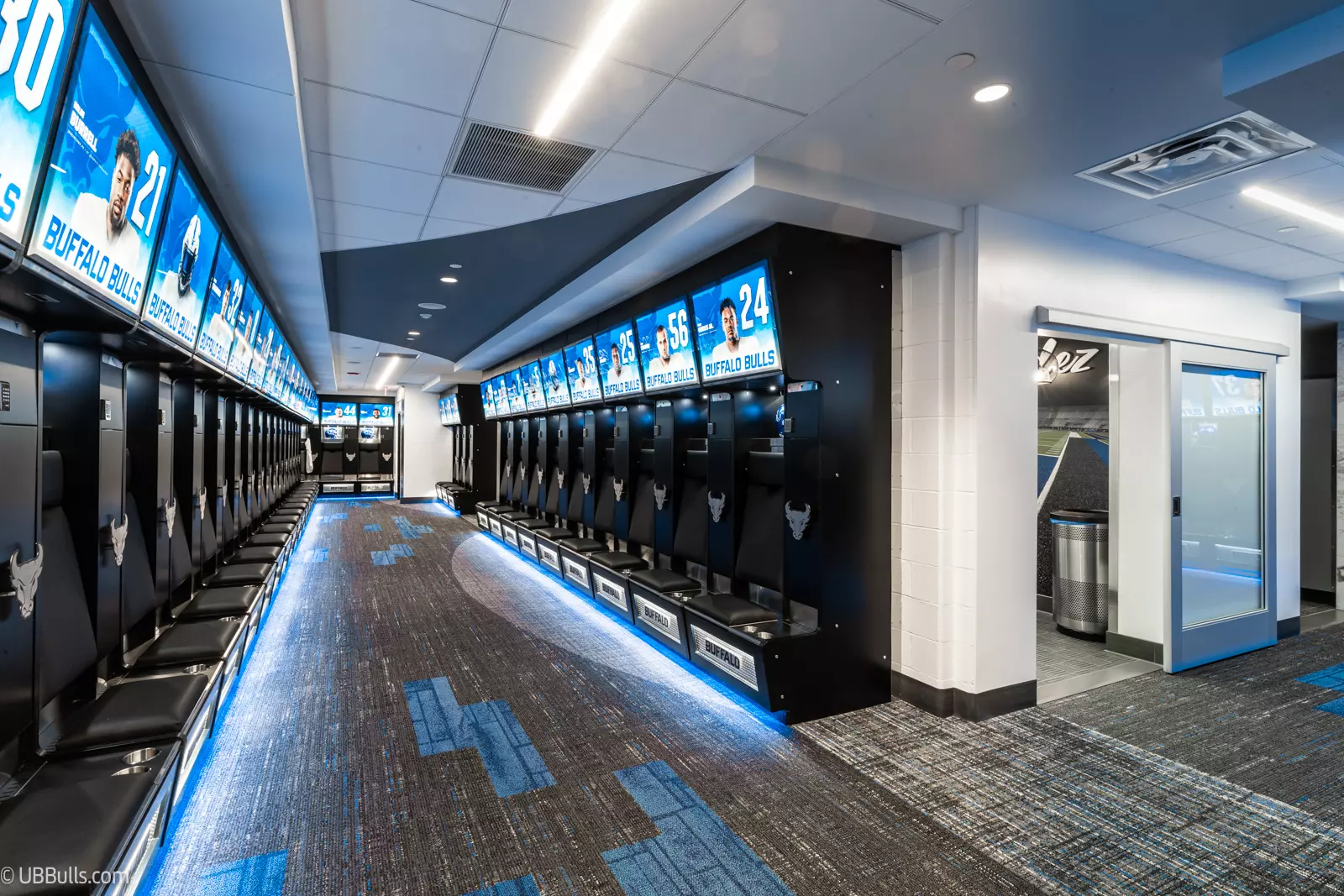 New Football Locker Room