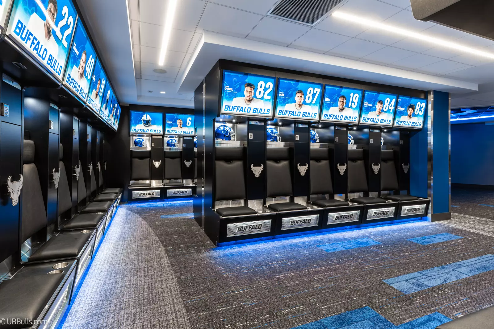New Football Locker Room