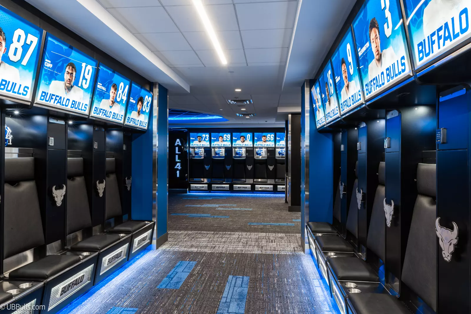 New Football Locker Room