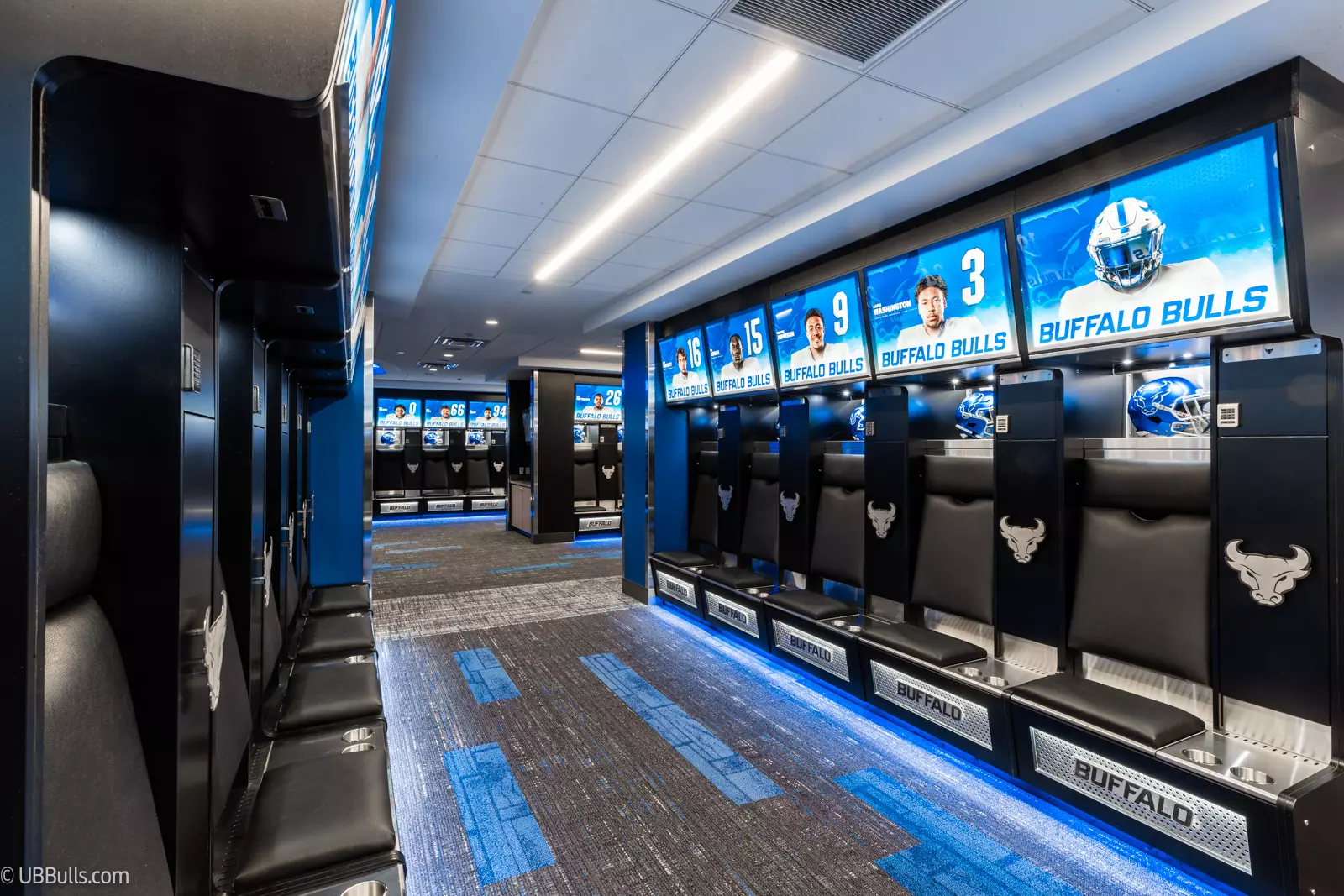 New Football Locker Room