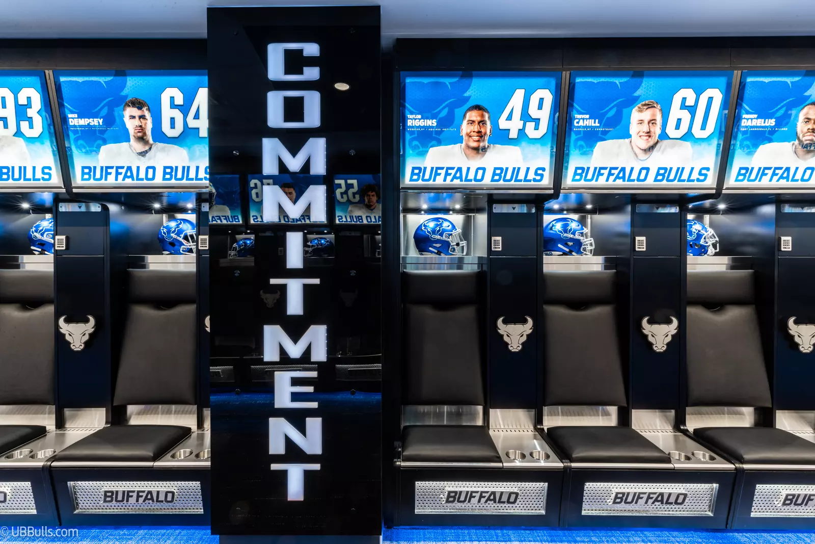 New Football Locker Room