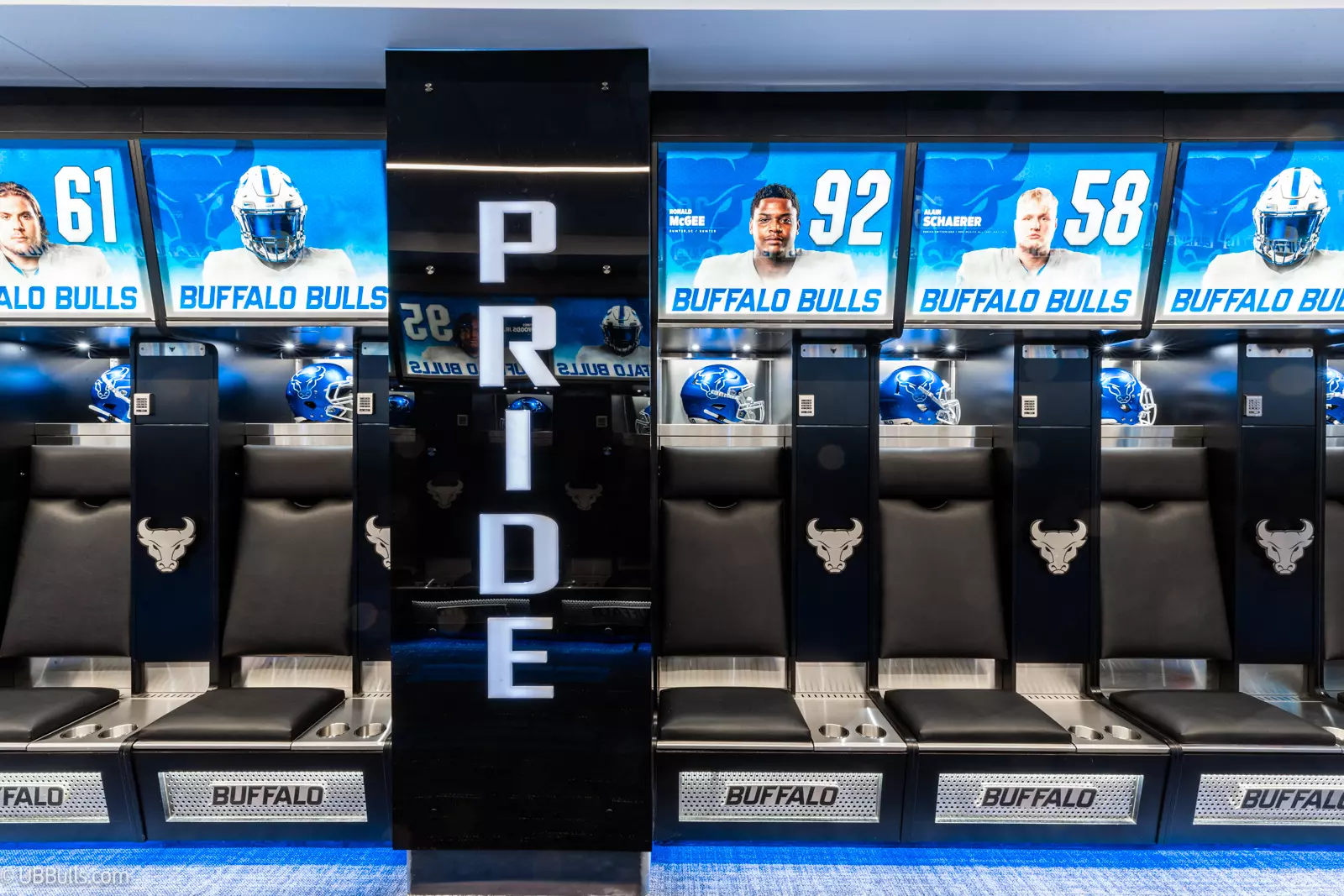 New Football Locker Room