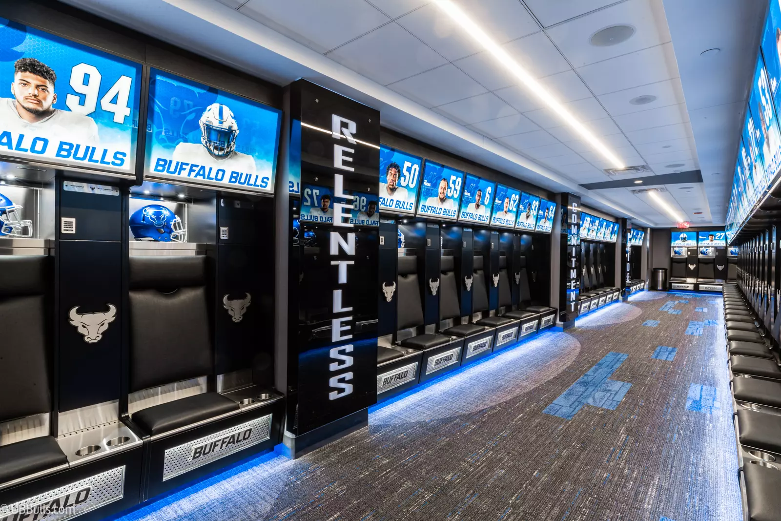 New Football Locker Room