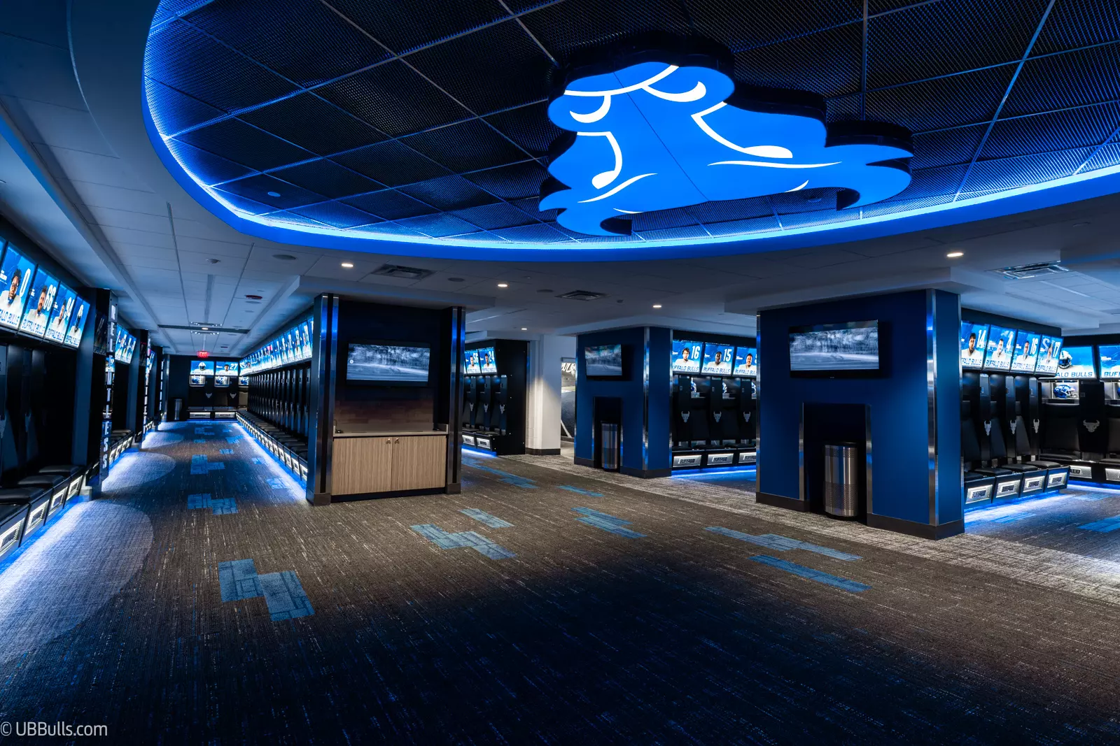 New Football Locker Room
